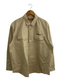 【中古】Supreme◆長袖シャツ/XL/コットン/BEG/Our Lady Work Shirt//【メンズウェア】