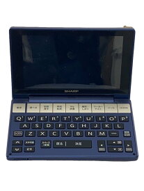 【中古】SHARP◆電子辞書 Brain PW-SB3-K [ネイビー系]/音声【家電・ビジュアル・オーディオ】