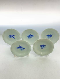 【中古】深川製磁◆皿/5点セット/WHT/有田焼/オリエンタルブルー/トレー揃【キッチン用品】