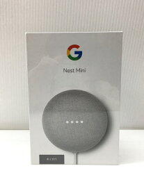 【中古】Google◆Bluetoothスピーカー Google Nest Mini GA00638JP [Chalk]【家電・ビジュアル・オーディオ】