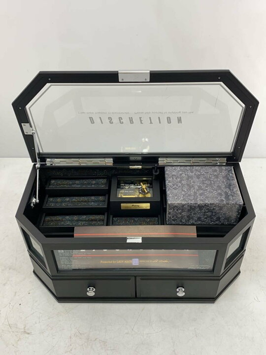 楽天市場】【中古】DISCRETION/ジュエリーボックス/オルゴール付き 