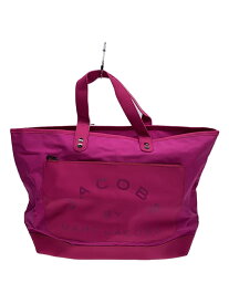 【中古】MARC BY MARC JACOBS◆トートバッグ/コットン/PNK/ビッグトート【バッグ】