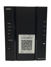 【中古】NEC◆無線LANルーター(Wi-Fiルーター) PA-WG2600HS2【パソコン】