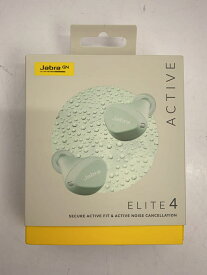 【中古】Jabra◆イヤホン/Elite 4 Active/ワイヤレス/ノイズキャンセリング/Bluetooth/国内正規品【家電・ビジュアル・オーディオ】