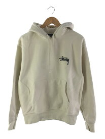 【中古】STUSSY◆8ボール/パーカー/S/コットン/ベージュ//【メンズウェア】