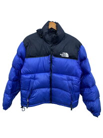 【中古】THE NORTH FACE◆フライトジャケット/--/ナイロン/BLU/ND-1032【メンズウェア】