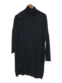 【中古】ALLSAINTS◆CECILY DRESS/長袖ワンピース/M/コットン/ブラック/WD282H【レディースウェア】