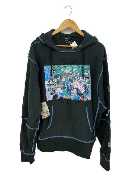 【中古】ZUTOMAYO◆パーカー/XL/コットン/グレー/喫茶愛のペガサス【メンズウェア】