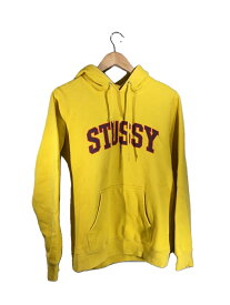 【中古】STUSSY◆パーカー/S/コットン/YLW/Z40SAGR019【レディースウェア】