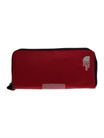 【中古】THE NORTH FACE◆財布/--/RED/無地/メンズ【服飾雑貨他】