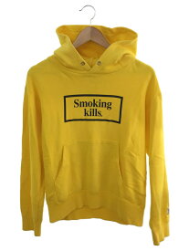 【中古】#FR2◆smoking kills/パーカー/S/コットン/YLW【レディースウェア】