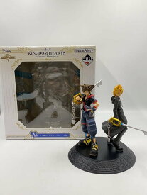 【中古】BANDAI SPIRITS◆BANDAI SPIRITS 一番くじ/キングダムハーツÅ賞ソラ＆ロクサススタチュー【ホビー】