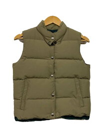 【中古】Engineered Garments◆ダウンベスト/1/コットン/BEG//【レディースウェア】