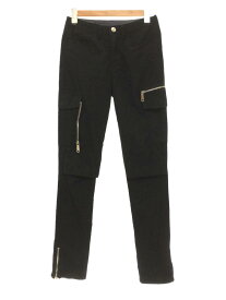 【中古】DIESEL◆スキニーパンツ/23/コットン/BLK/HK000012【レディースウェア】