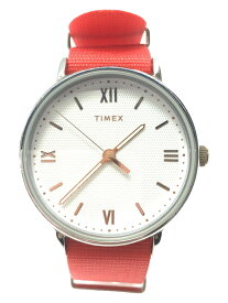 【中古】TIMEX◆サウスビュー/クォーツ腕時計/アナログ/--/ホワイト/sr626sw【服飾雑貨他】