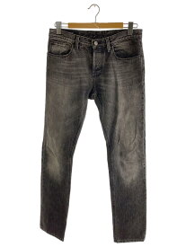 【中古】GUCCI◆SKINNY/ブラックデニムパンツ/46/コットン/BLK/222123 XZ403【メンズウェア】