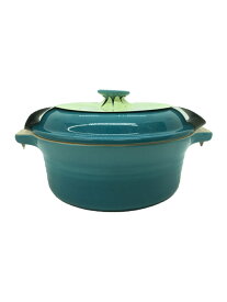 【中古】LE CREUSET◆1.7L/21cm/鍋/BLU【キッチン用品】