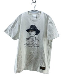 【中古】NEIGHBORHOOD◆Tシャツ/L/コットン/WHT/無地【メンズウェア】