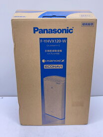 【中古】Panasonic◆23年製nanoe-Xナノイー衣類乾燥除湿機 F-YHVX120-W【家電・ビジュアル・オーディオ】