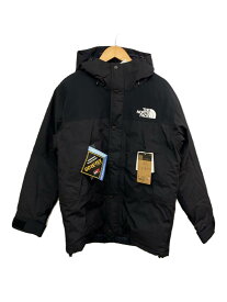 【中古】THE NORTH FACE◆MOUNTAIN DOWN JACKET_マウンテンダウンジャケット/L/ナイロン/BLK【メンズウェア】