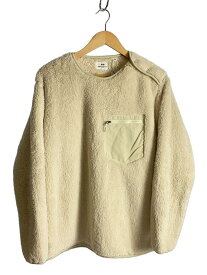 【中古】UNIQLO◆フリースジャケット/L/ポリエステル/CRM/341-423111【レディースウェア】