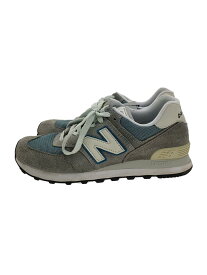 【中古】NEW BALANCE◆ML574/グレー/25cm/GRY【シューズ】