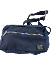 【中古】PORTER◆ポーター/ショルダーバッグ/ナイロン/ネイビー【バッグ】