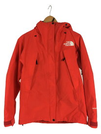 【中古】THE NORTH FACE◆MOUNTAIN JACKET_マウンテンジャケット/L/ゴアテックス/RED/NPW61800【レディースウェア】