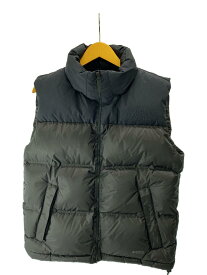 【中古】THE NORTH FACE◆GTX NUPTSE VEST_GTXヌプシベスト/M/ナイロン/BLK【メンズウェア】