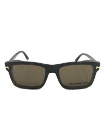 【中古】TOM FORD◆サングラス/ベッコウ柄/BLK/BRW/メンズ/TF5682-B【服飾雑貨他】