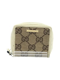 【中古】GUCCI◆コインケース/--/BRW/総柄/レディース【服飾雑貨他】