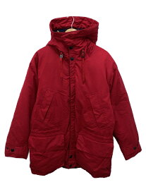 【中古】NAUTICA◆ダウンジャケット/L/コットン/RED【メンズウェア】