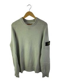 【中古】STONE ISLAND◆セーター(薄手)/XL/ウール/GRY/7115552A3【メンズウェア】