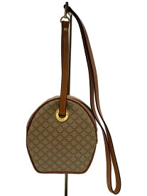 【中古】CELINE◆ショルダーバッグ/--/BEG/総柄【バッグ】