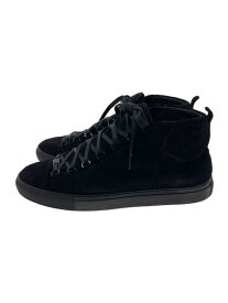 【中古】BALENCIAGA◆ARENA/ハイカットスニーカー/44/BLK/スウェード/341760【シューズ】