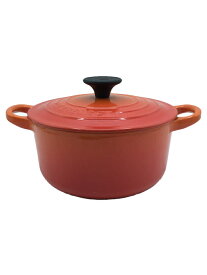 【中古】LE CREUSET◆鍋/ORN/ココット ロンド/16【キッチン用品】