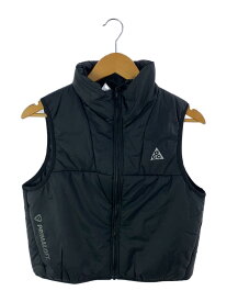 【中古】NIKE ACG◆Rope De Dope Vest/プリマロフト/ベスト/M/ポリエステル/BLK/無地/CV0629-010【レディースウェア】