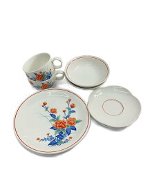 【中古】Noritake◆プレート/4点セット/WHT/ORIENT/AKAYE/1970//【キッチン用品】
