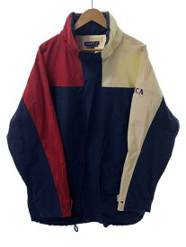 【中古】NAUTICA◆コート/XXL/ナイロン/NVY/無地【メンズウェア】