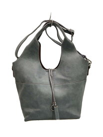 【中古】GUSCIO◆ハンドバッグ/--/GRY【バッグ】