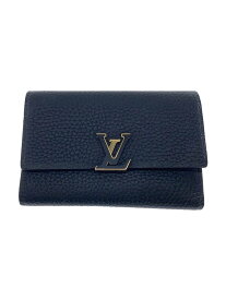 【中古】LOUIS VUITTON◆2つ折り財布/--/BLK/レディース【服飾雑貨他】