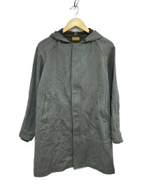 【中古】BROWN by 2-tacs◆コート/--/ウール/GRY【メンズウェア】