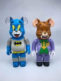 【中古】BE@RBRICK/フィギュア/TOM as BATMAN & JERRY as THE JOKER【ホビー】