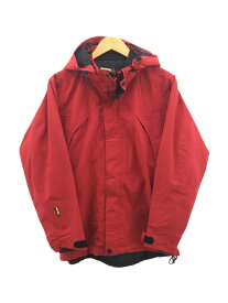 【中古】HAGLOFS◆mountain parka/ポリエステル/RED/0539046【メンズウェア】