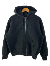 【中古】Supreme◆Pilled Zip Up Hooded Sweatshirt/S/コットン/BLK//【メンズウェア】
