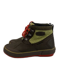 【中古】KEEN◆レースアップブーツ/24.5cm/KHK/1019602//【シューズ】