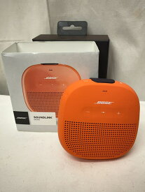 【中古】BOSE◆Bluetoothスピーカー SoundLink Micro Bluetooth speaker [オレンジ]【家電・ビジュアル・オーディオ】