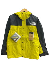 【中古】THE NORTH FACE◆MOUNTAIN LIGHT JACKET_マウンテンライトジャケット/S/ゴアテックス/黄色【メンズウェア】