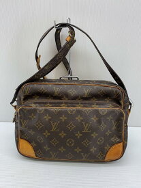 【中古】LOUIS VUITTON◆ナイル_モノグラム・キャンバス_BRW/PVC/BRW【バッグ】