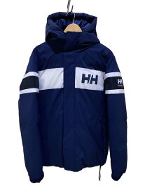 【中古】HELLY HANSEN◆ダウンジャケット/XL/ナイロン/NVY【メンズウェア】